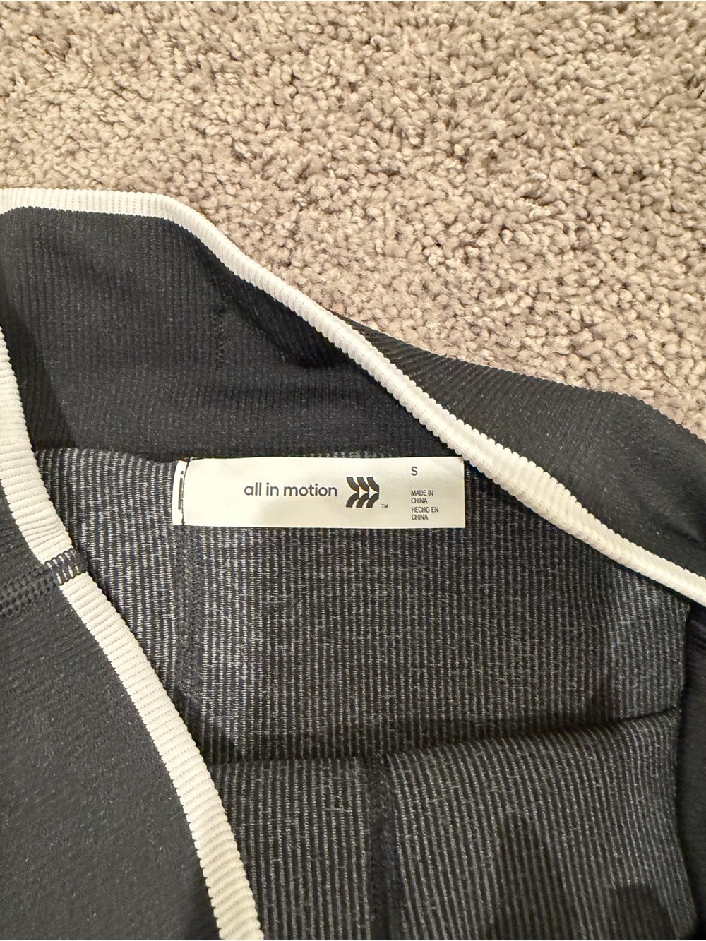 Women’s All in Motion Black Athletic Skort with Drawstring Waist Size Small EUC - Picture 5 of 6